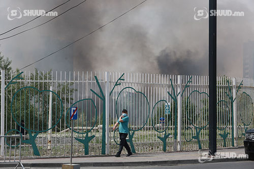 ФОТО: Үндэсний соёл амралтын хүрээлэнд гал гарлаа